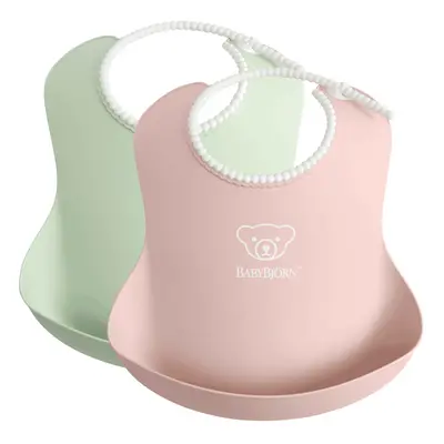 BABYBJÖRN Bib Baby db púder rózsaszín/púderzöld