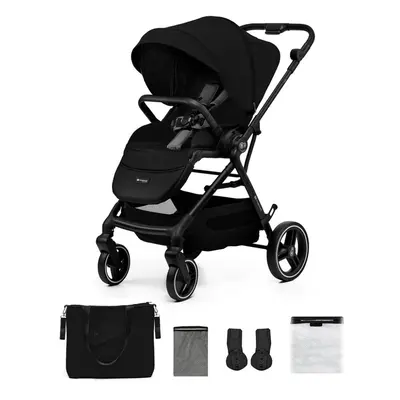 KINDERKRAFT SELECT Sport babakocsi Yoxi Pure Black