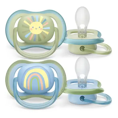 Philips AVENT Pacifier Ultra air Image 0-6m fiú (szivárvány), db