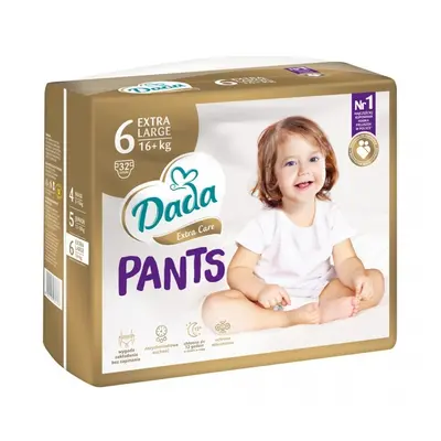 DADA Extra Care Pants Eldobható pelenkabugyi Extra Large (16 kg+) db