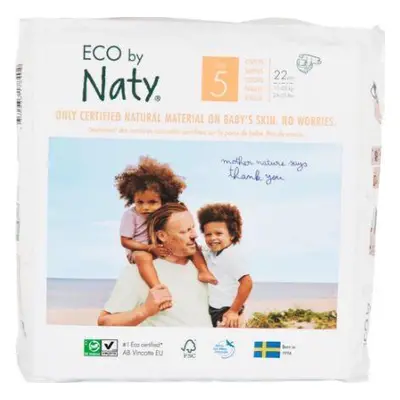 ECO BY NATY Eldobható pelenka (11-25 kg) db