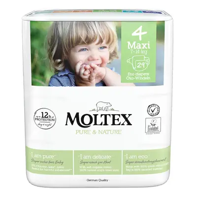 MOLTEX Pure&Nature eldobható pelenka Maxi (7-14 kg) db