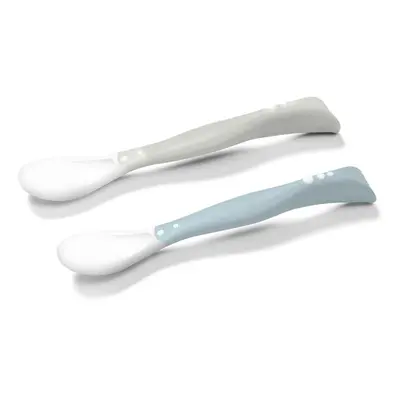 BABYONO Spoons flexi db szürke/kék pasztell