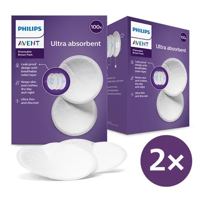 Philips AVENT eldobható mellpárna 2x100 db