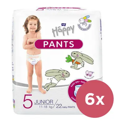 BELLA HAPPY Pants Eldobható pelenkabugyi Junior (11-18 kg) db - HAVI CSOMAG