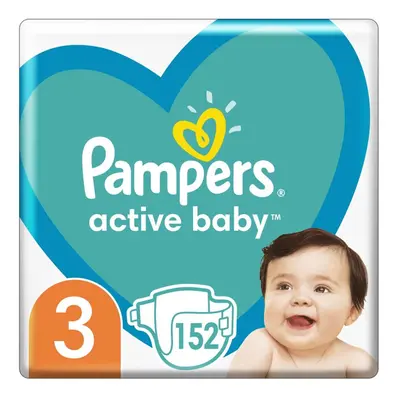 PAMPERS Active Baby eldobható pelenka (6-10 kg) db - MEGA PACK