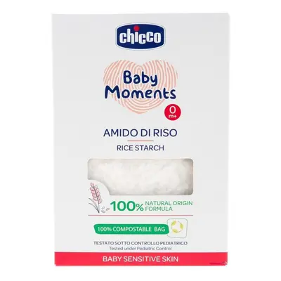 CHICCO Baby Moments Sensitive baba rizskeményítő nyugtató fürdőhöz 100% bio g