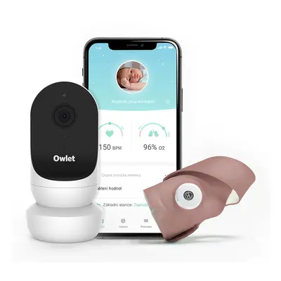 OWLET Owlet Smart Sock és Owlet Cam Dusty Rose