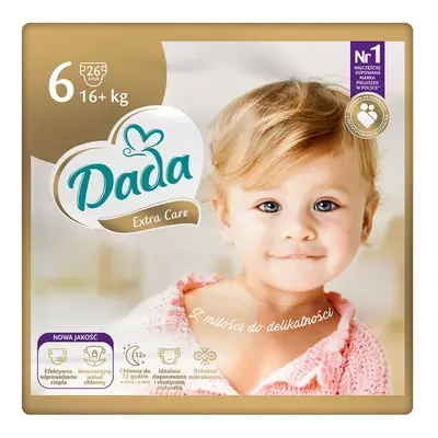 DADA Extra Care eldobható pelenkák db Extra Large (16 kg+) db