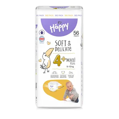 BELLA HAPPY Baba pelenkák eldobható Maxi Plus kg Big Pack db