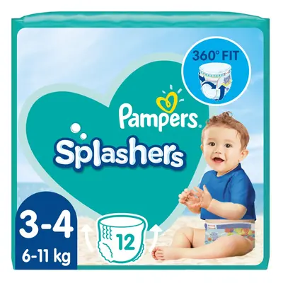 PAMPERS Splashers vízálló pelenkabugyi 3-as méret (12 db) kg