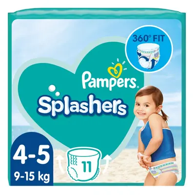 PAMPERS Splashers vízálló pelenkabugyi 4-es méret (11 db) kg