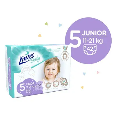 LINTEO BABY Premium eldobható pelenkák JUNIOR (11-21 kg) db