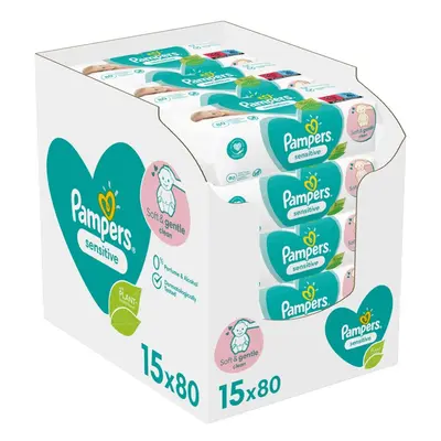 PAMPERS Sensitive Nedves törlőkendők Cs. = db