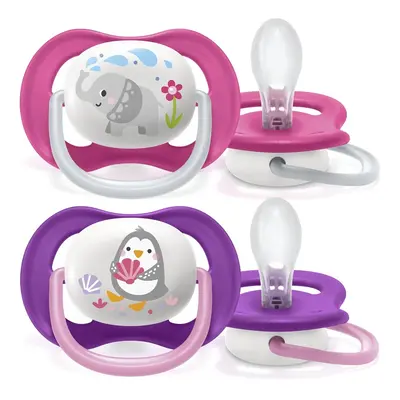 Philips AVENT Cumi Ultra air Animal 6-18m lány, db