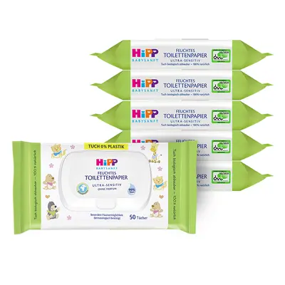 6x HiPP Babysanft ULTRA SENSITIVE nedves WC papír, db