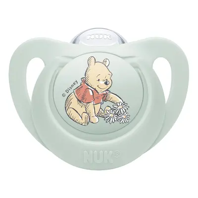 NUK cumi Disney Micimackó dobozban, zöld 0-6m