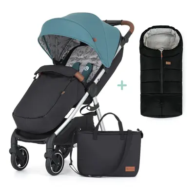 PETITE&MARS Sport babakocsi Royal2 Silver Ocean Blue + PETITE&MARS táska Jibot INGYENES