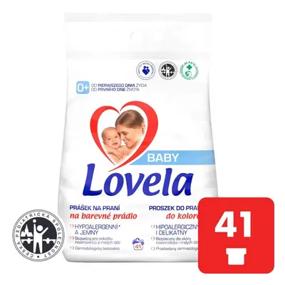 LOVELA Baba mosópor színes ruhákhoz 4,1 kg / töltet