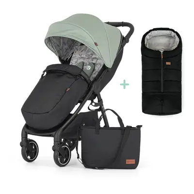 PETITE&MARS Sport babakocsi Royal2 Black Iron Green + PETITE&MARS táska Jibot INGYENES