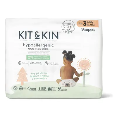 KIT & KIN Pelenkák eldobható eco (6-10 kg) db