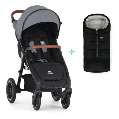 PETITE&MARS Sport babakocsi Street2 Air Oak Ultimate Grey + PETITE&MARS táska Jibot INGYENES