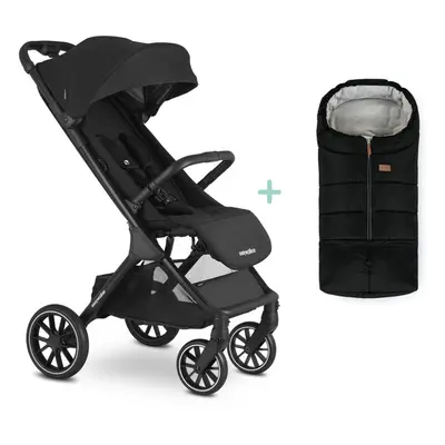 EASYWALKER sport babakocsi Jackey Shadow Black + PETITE&MARS táska Jibot INGYENES