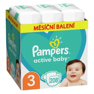 PAMPERS Active Baby eldobható pelenka (6-10 kg) db - HAVI KÉSZLET