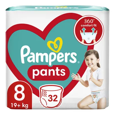 PAMPERS Pelenkák Active Baby Pants 8-as méret (32 db) 19+ kg