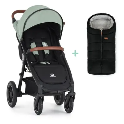 PETITE&MARS Sport babakocsi Street2 Air Oak Iron Green + PETITE&MARS táska Jibot INGYENES