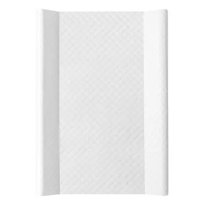 CEBA pelenkázószőnyeg sarkú fix táblával (50x70) Comfort Caro White