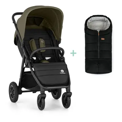 PETITE&MARS Sport babakocsi Airwalk2 Mature Olive + PETITE&MARS táska Jibot INGYENES