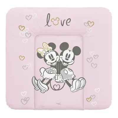 CEBA puha pelenkázó komódhoz (75x72) Disney Minnie & Mickey Pink