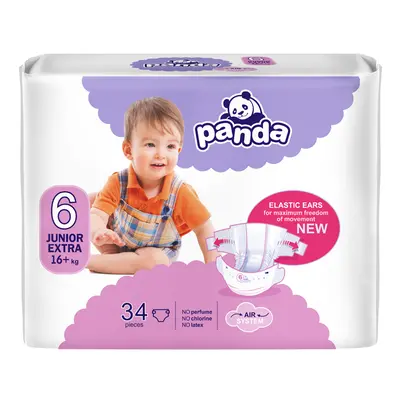 BELLA PANDA Eldobható pelenkák Junior extra (16 kg+) db