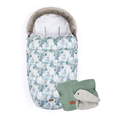 PETITE&MARS táska az 1-ben Comfy Fancy Dream + muff Jasie Pale Eucalypt