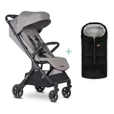 EASYWALKER sport babakocsi Jackey2 Pebble Grey + PETITE&MARS táska Jibot INGYENES