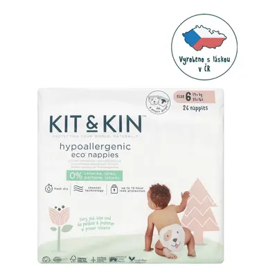 KIT & KIN Pelenkák eldobható eco (14 kg+) db