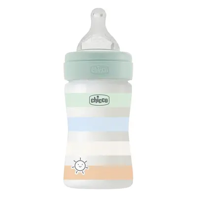 CHICCO Cumisüveg Well-being szilikon ml fiú