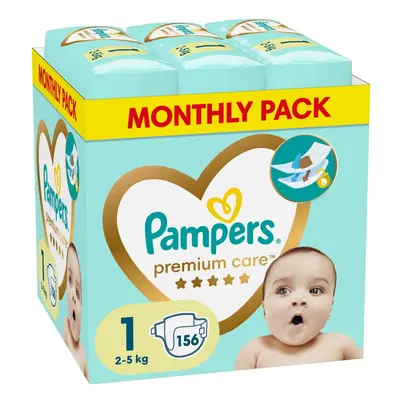 PAMPERS Premium Care eldobható pelenka 1-es méret, db, 2kg-5kg