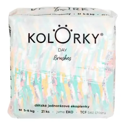 KOLORKY DAY Pelenkák eldobható eco, kefe (5-8 kg) db