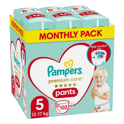 PAMPERS Premium Care Pelenkabugyi 5-ös méret (12-17 kg) db