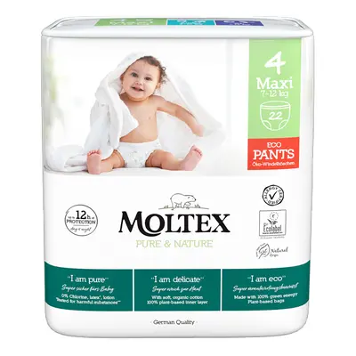 MOLTEX Pure&Nature eldobható pelenkabugyi db Maxi (7-12 kg) db