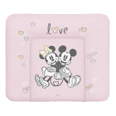 CEBA puha pelenkázó komódhoz (85x72) Disney Minnie & Mickey Pink