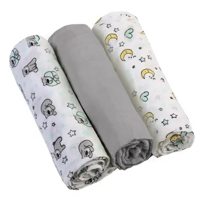 BABYONO Muslin pelenkák Super soft db szürke