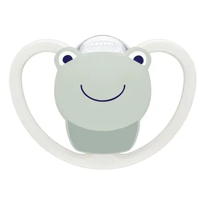 NUK Dudlík Space Frog dobozban 0-6m