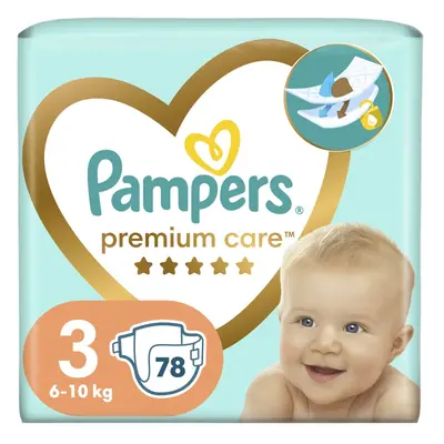 PAMPERS Premium Care eldobható pelenkák 3-as méret (78 db) kg