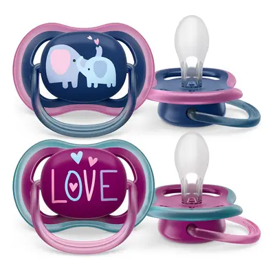 Philips AVENT Pacifier Ultra air 18m+ lány (elefánt), db