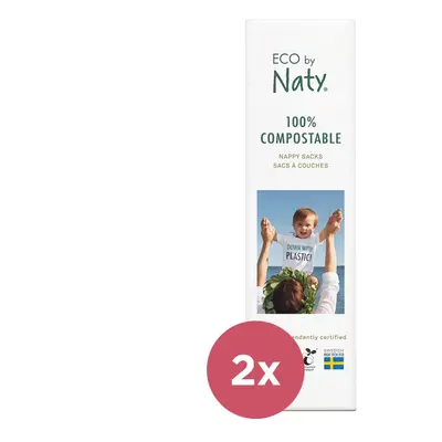 2x ECO BY NATY táska használt pelenkákhoz (50 db)