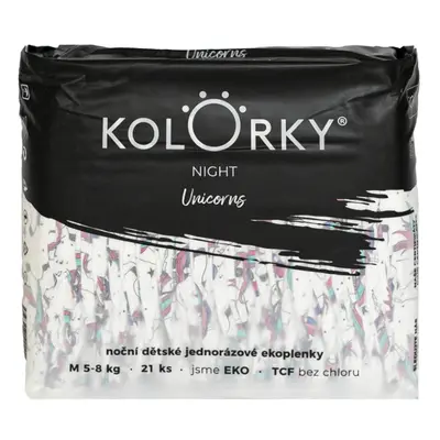 KOLORKY NIGHT Eldobható öko éjszakai pelenka (5-8 kg) db