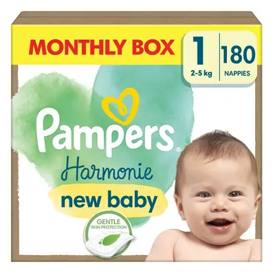 PAMPERS Eldobható pelenkák Harmonie Baby 1-es méret, db, 2kg-5kg